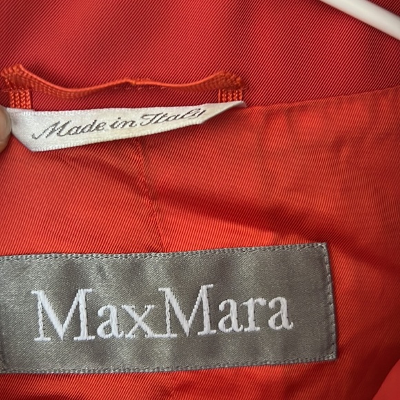 MaxMara Red Jacket Size 8 US - Picture 5 of 12